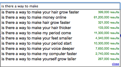 is there a way to make